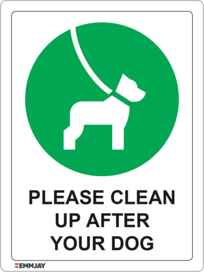 EGL 1446 – Please Clean Up After Your Dog Sign