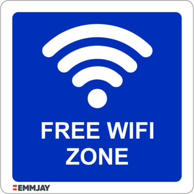 EGL 1448 – Free Wifi Zone Sign