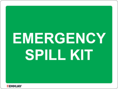 EGL 1452 – Emergency Spill Kit Sign