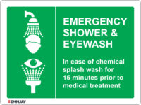 EGL 1460 – Emergency Shower & Eyewash Sign