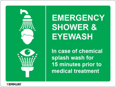 EGL 1460 – Emergency Shower & Eyewash Sign