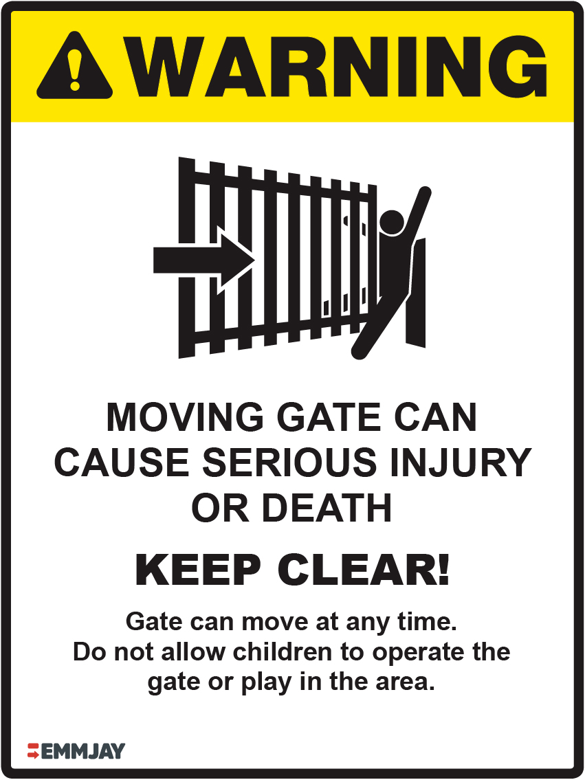 Workpalce Safety Signs - Emmjay -