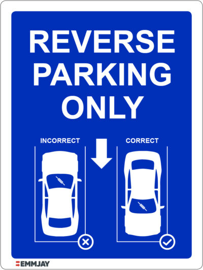 EGL 1477 – Reverse Parking Only Sign