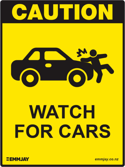 EGL 1479 Caution – Watch For Cars Sign