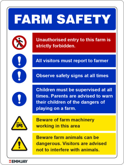 EGL 1480 – Farm Safety Sign