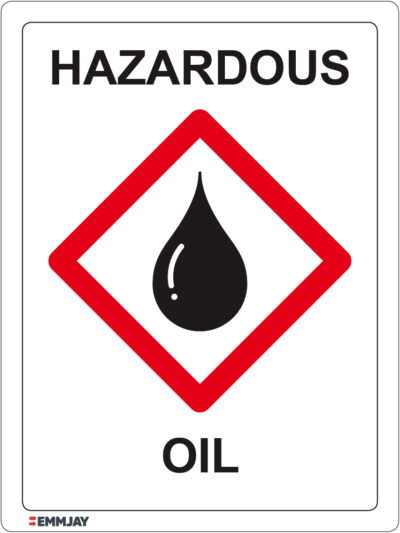 EGL 1493 Hazardous – Oil Sign