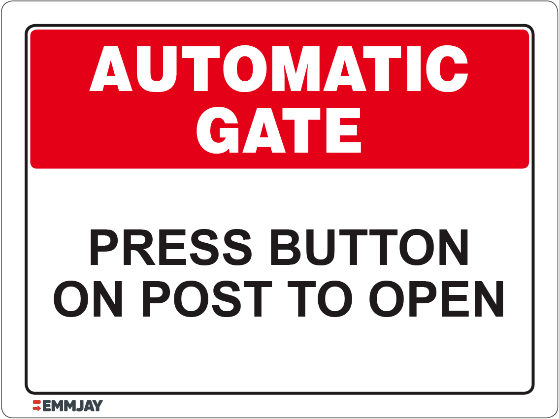 Workpalce Safety Signs - Emmjay -