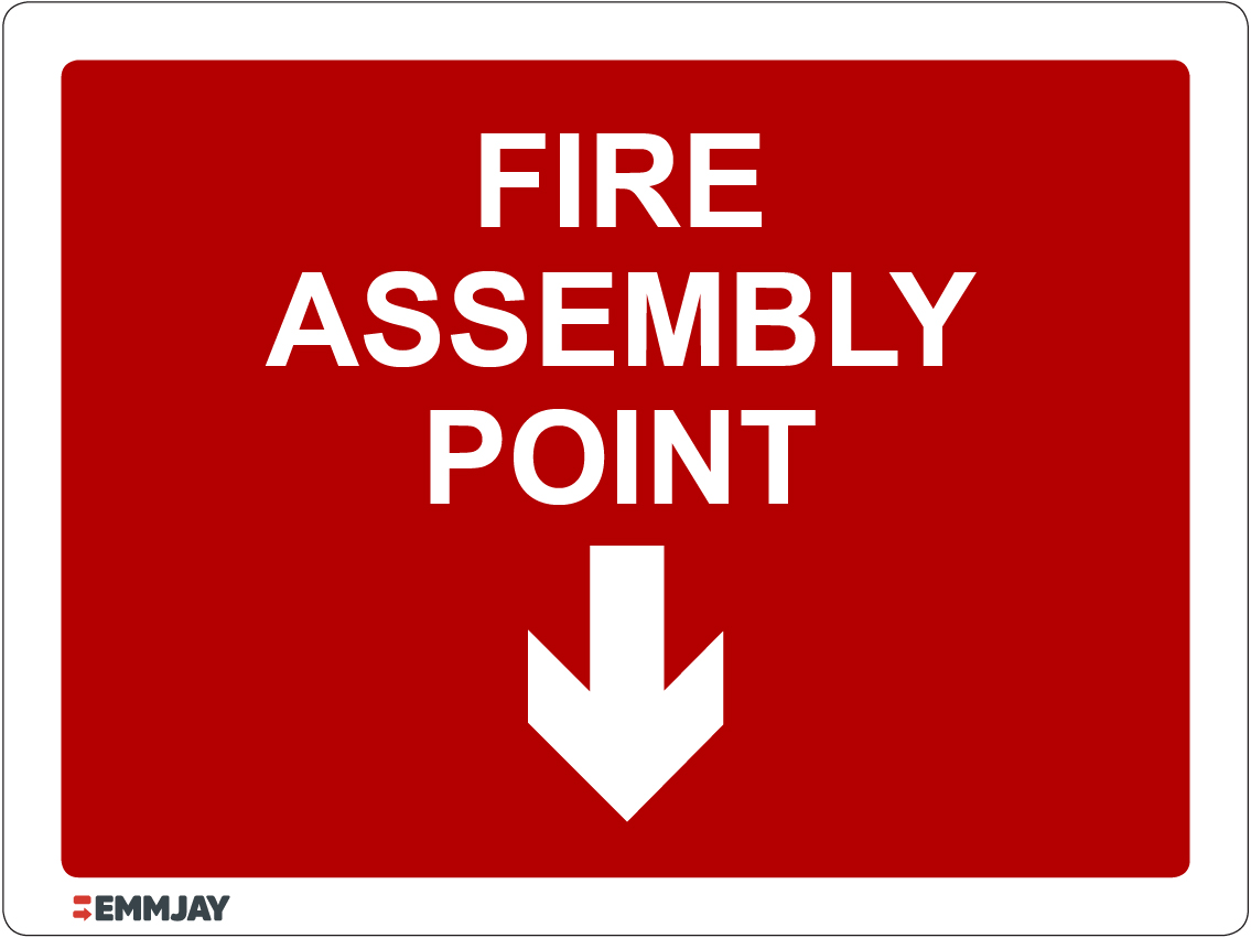 1834_fire assembly point sign