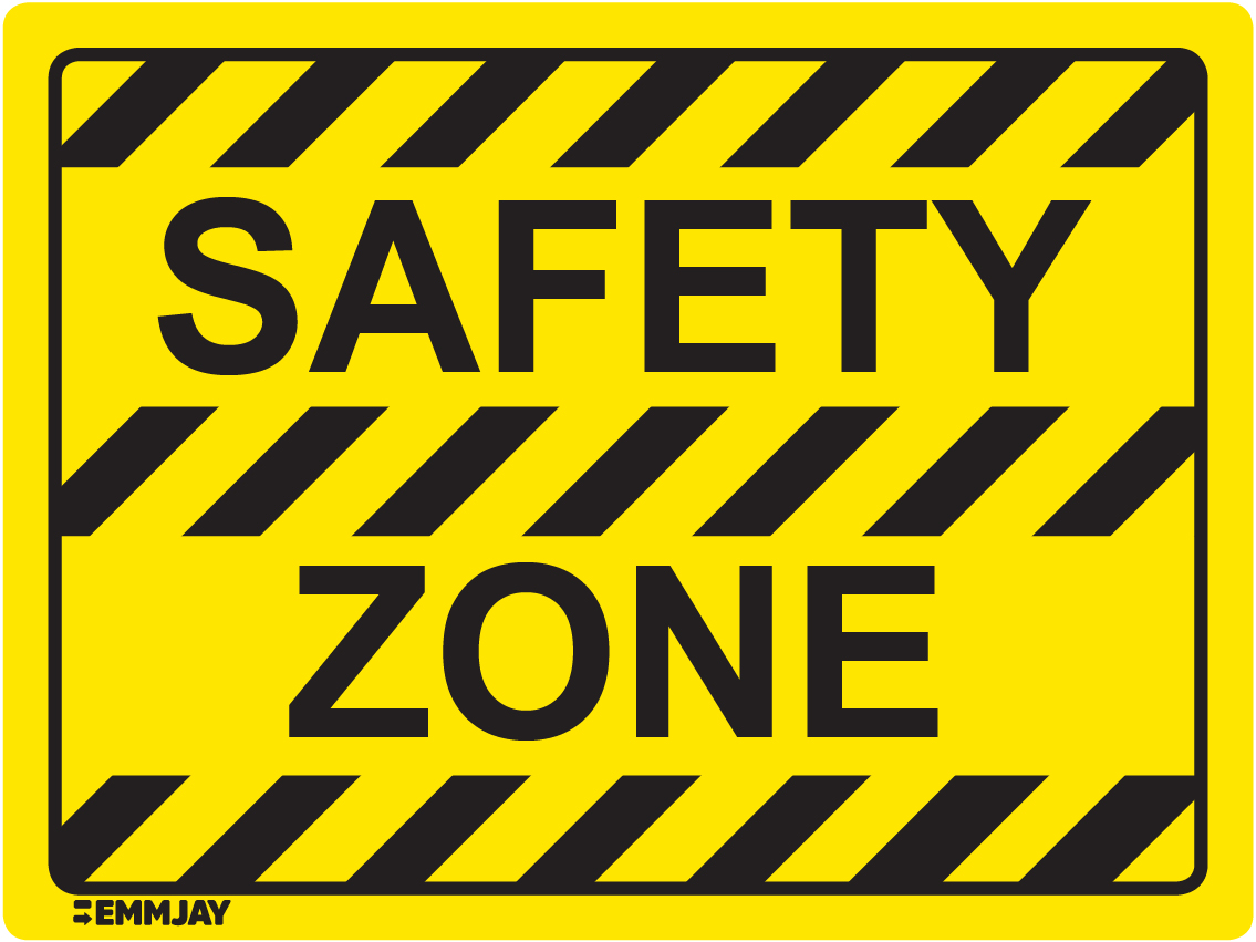 1839_safety zone sign